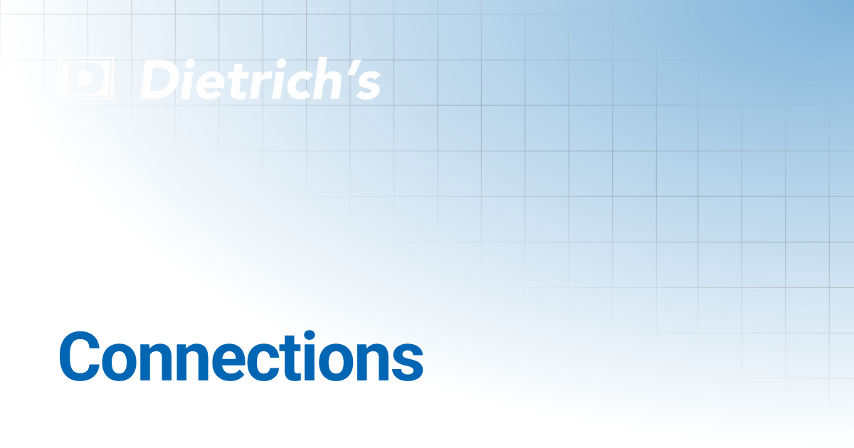 Connections | Dietrich's Documentation